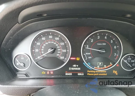 2016 BMW 328 Xigt Sulev z USA, uszkodzony, nr VIN WBA8Z5C59GG500959